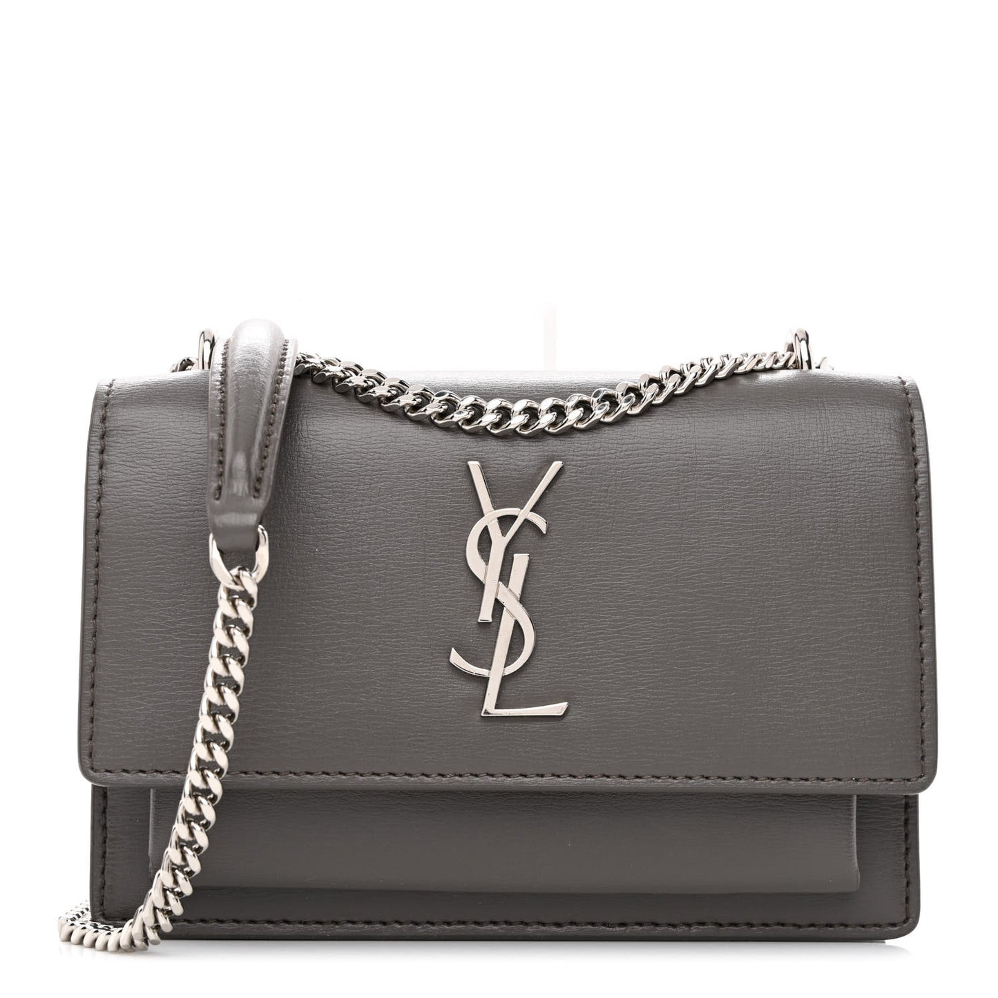Calfskin Monogram Sunset Chain Wallet Earth