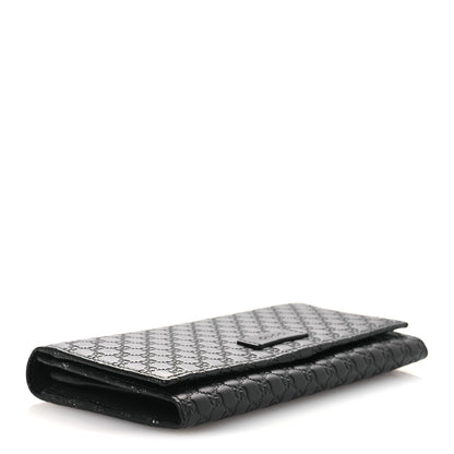 Gucci Soft Microguccissima Continental Wallet Black 4 of 11