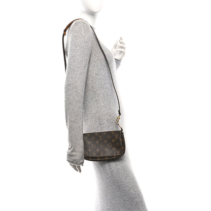 Louis Vuitton Monogram Accessories Pochette Long Strap 2 of 10