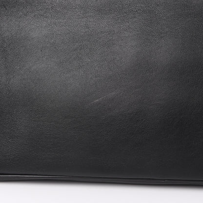 Prada City Calf Hand Stitched Medium Galleria Double Zip Tote Black 13 of 19