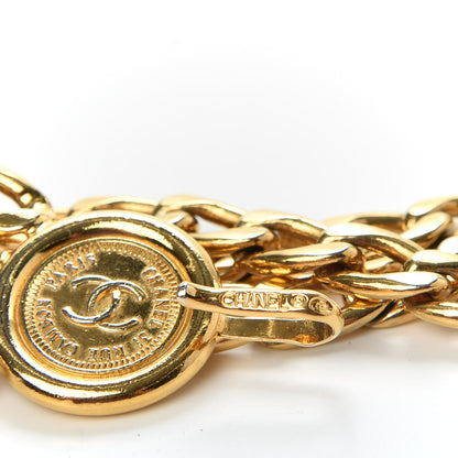 Chanel Chain CC Medallion Belt Gold 2 of 3