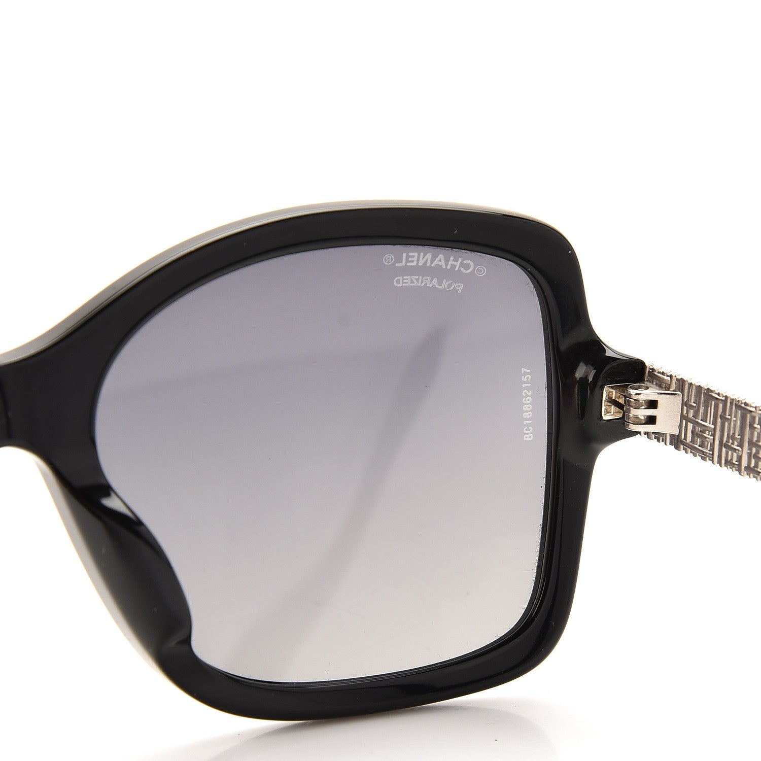 Chanel Square Winter Sunglasses 5383-A Black 8 of 9