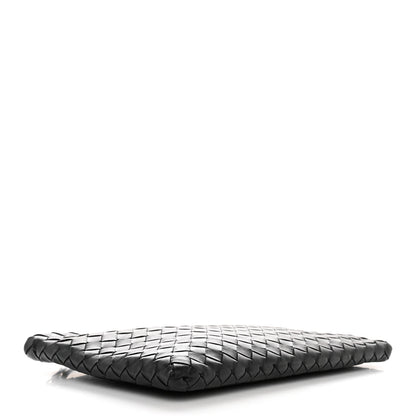 Bottega Veneta Nappa Intrecciato Zip Pouch Black 4 of 7