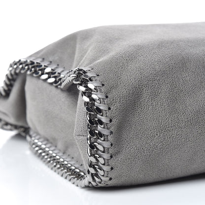 Stella McCartney Shaggy Deer Falabella Fold Over Tote Grey 7 of 9