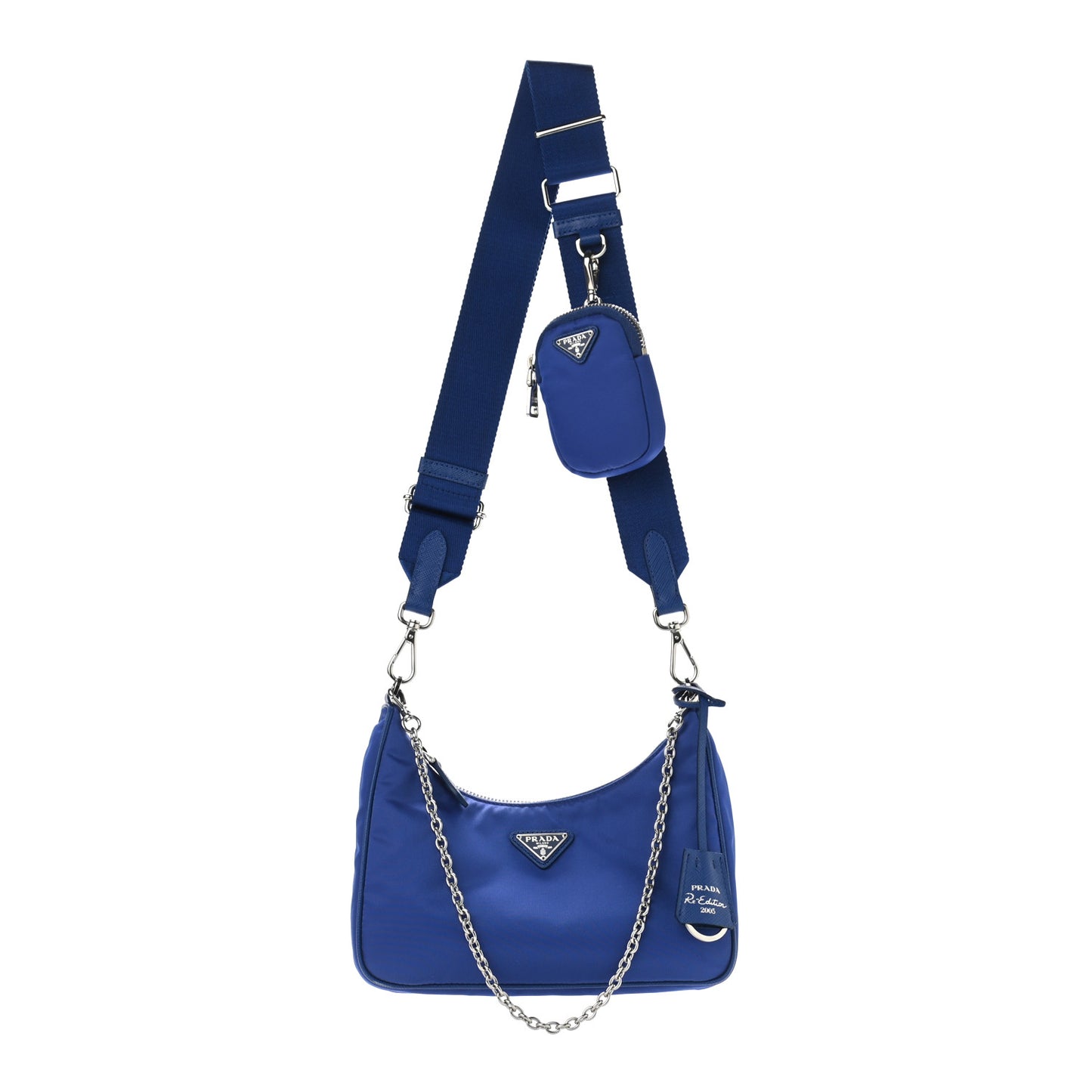 Nylon Re-Edition 2005 Shoulder Bag Indaco