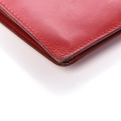 Hermes Box Cadena Wallet Rouge Vif 25 of 29