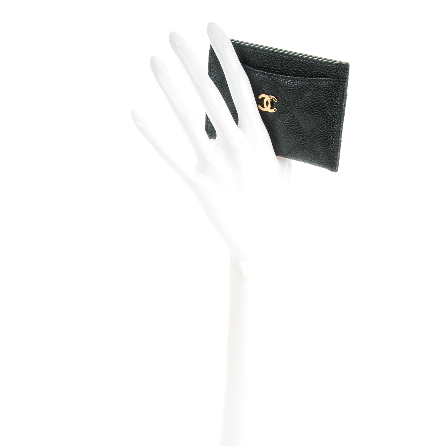 Chanel Caviar Quilted Card Holder Black 2 of 8