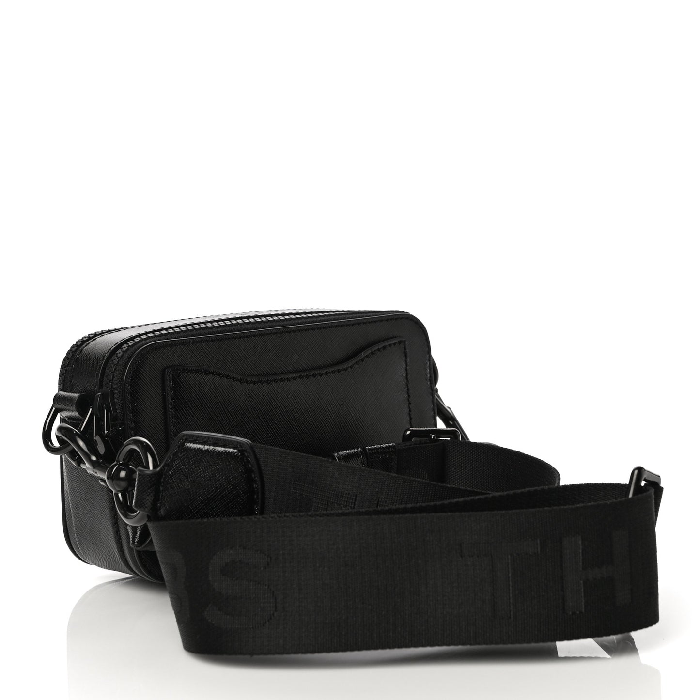 Saffiano Snapshot Camera Bag Black