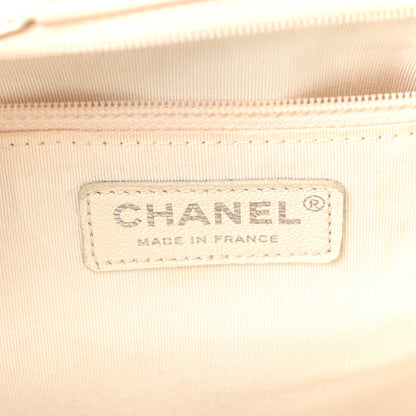 Chanel Calfskin Quilted Large Classic Shopping Tote White 6 of 11