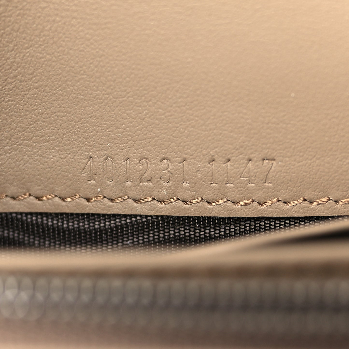 GG Supreme Monogram Mini Dionysus Chain Wallet Beige Taupe