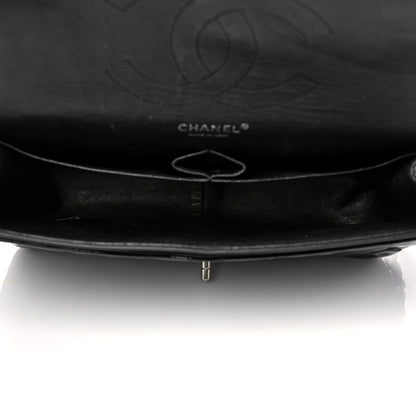 Chanel Patent Quilted Jumbo Double Flap Black 5 of 11