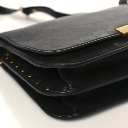 Saint Laurent Lambskin Amalia Flap Shoulder Bag Black 8 of 9