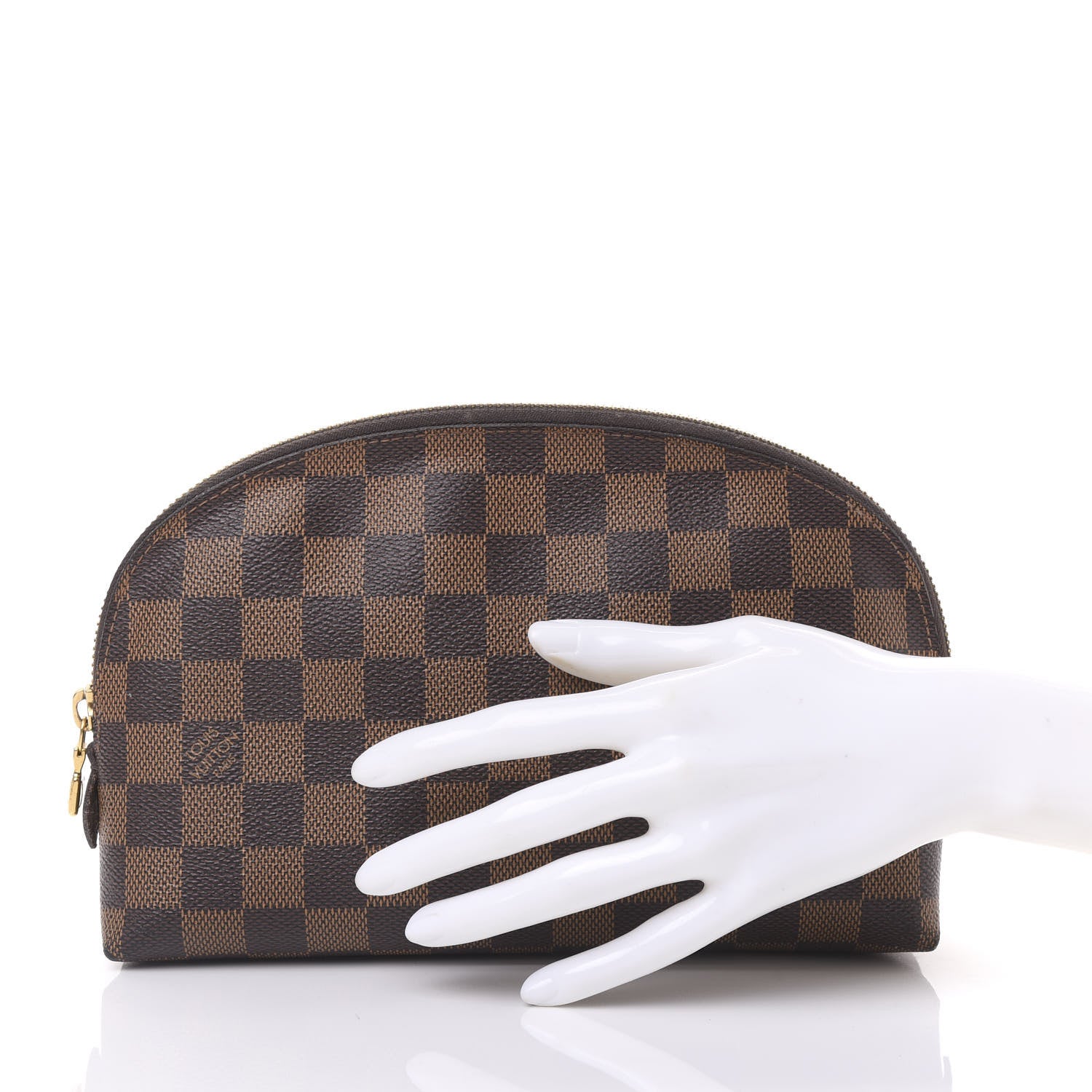 Louis Vuitton Damier Ebene Cosmetic Pouch GM 2 of 9