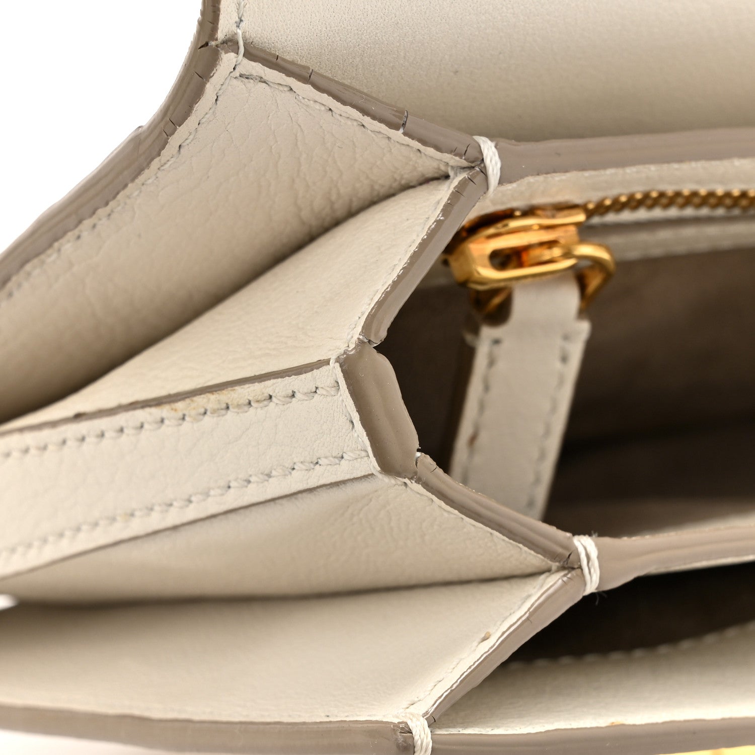 Tom Ford Goatskin Natalia Medium Shoulder Bag Chalk 11 of 17