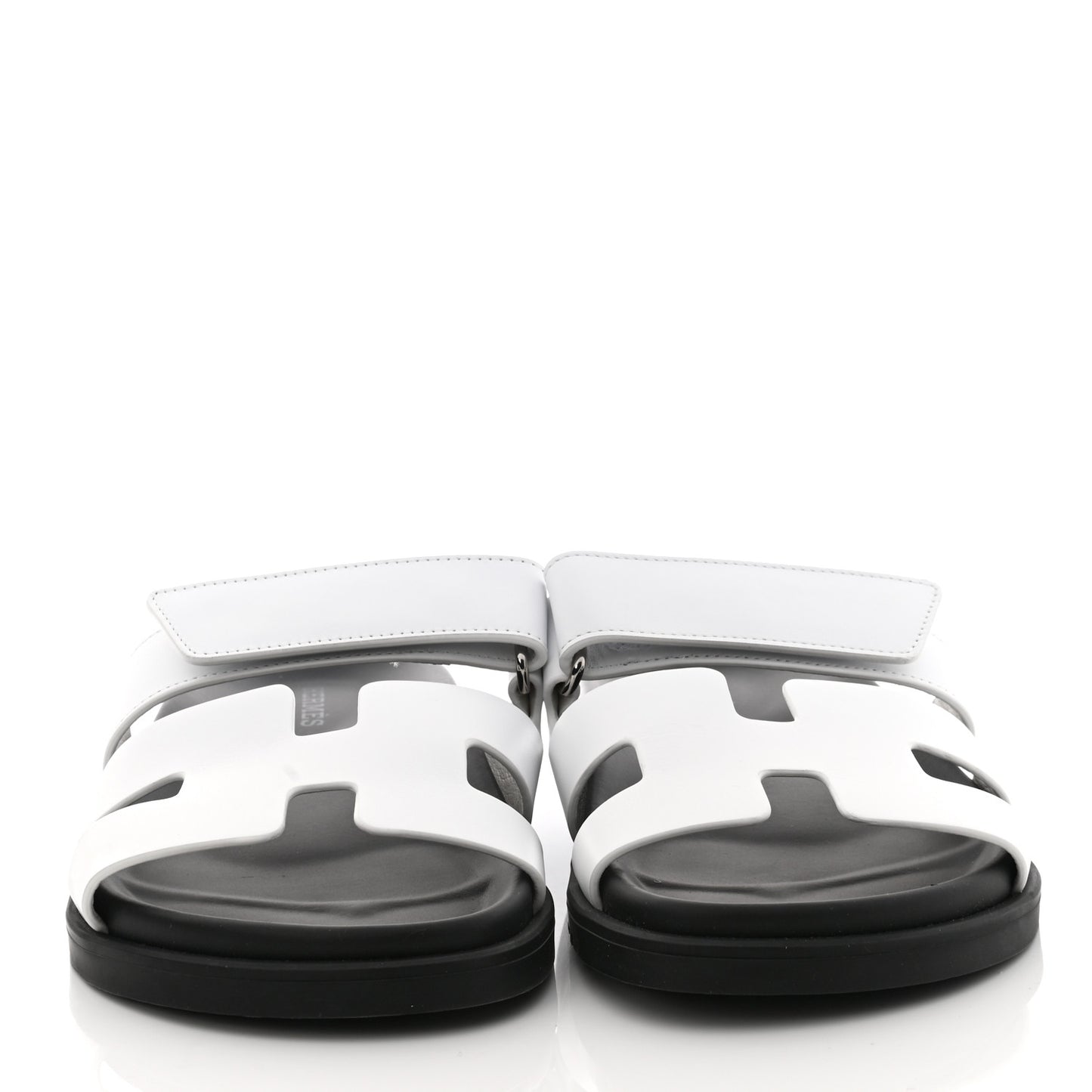 Calfskin Womens Chypre Sandals 36 White