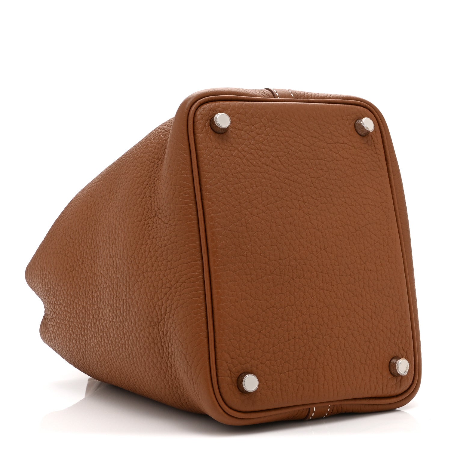 Hermes Taurillon Clemence Picotin Lock 18 PM Gold 4 of 11