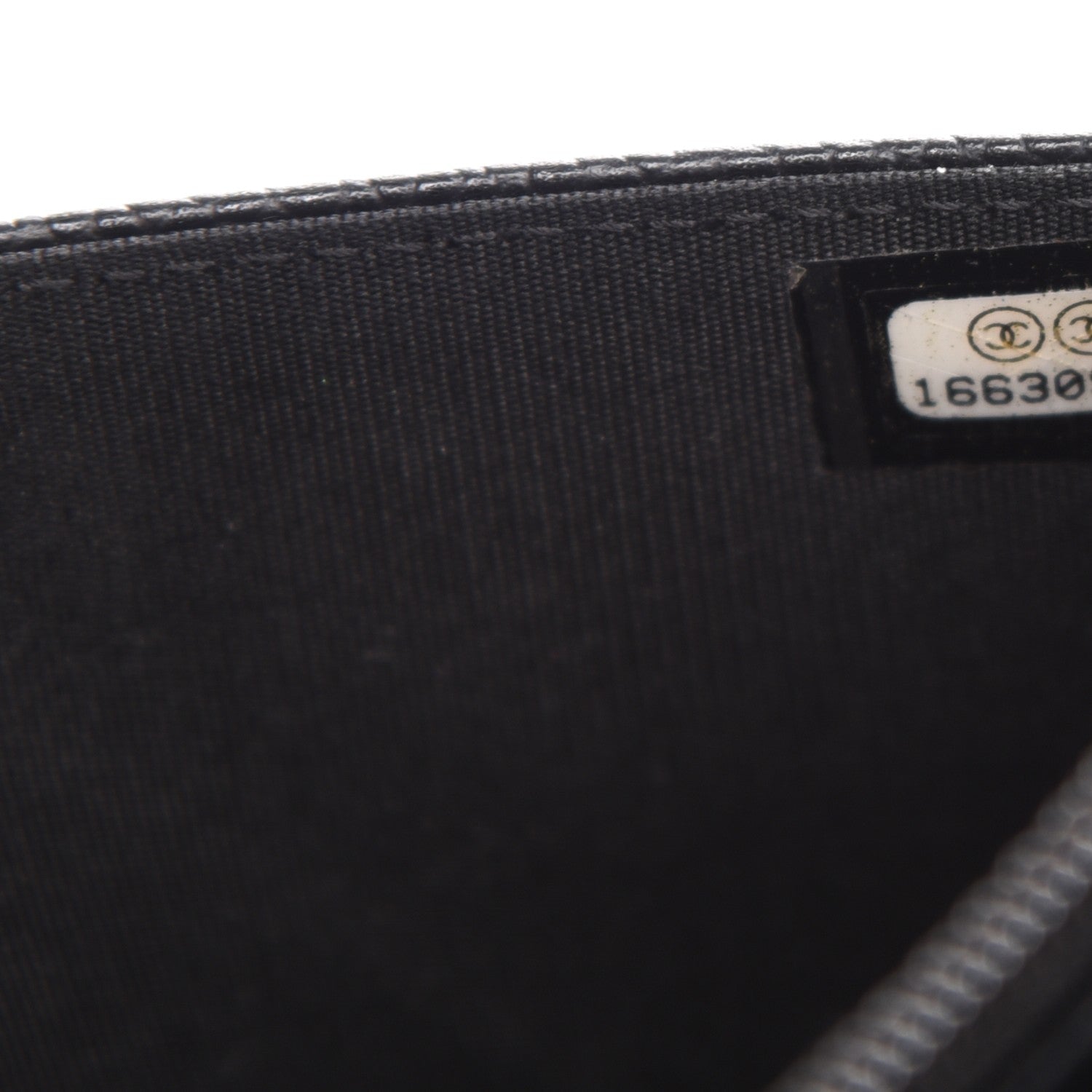 Chanel Caviar Timeless CC Wallet On Chain WOC Black 8 of 8