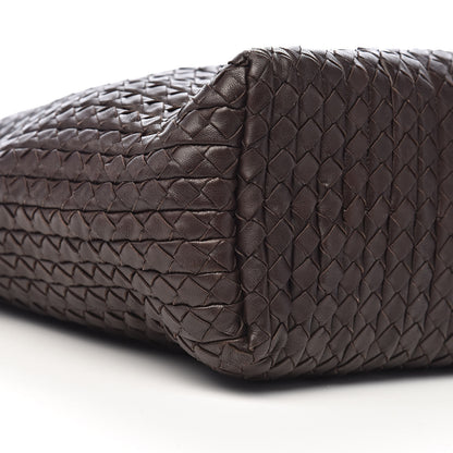 Bottega Veneta Nappa Intreccio Large Natte Hobo Ebano 8 of 10