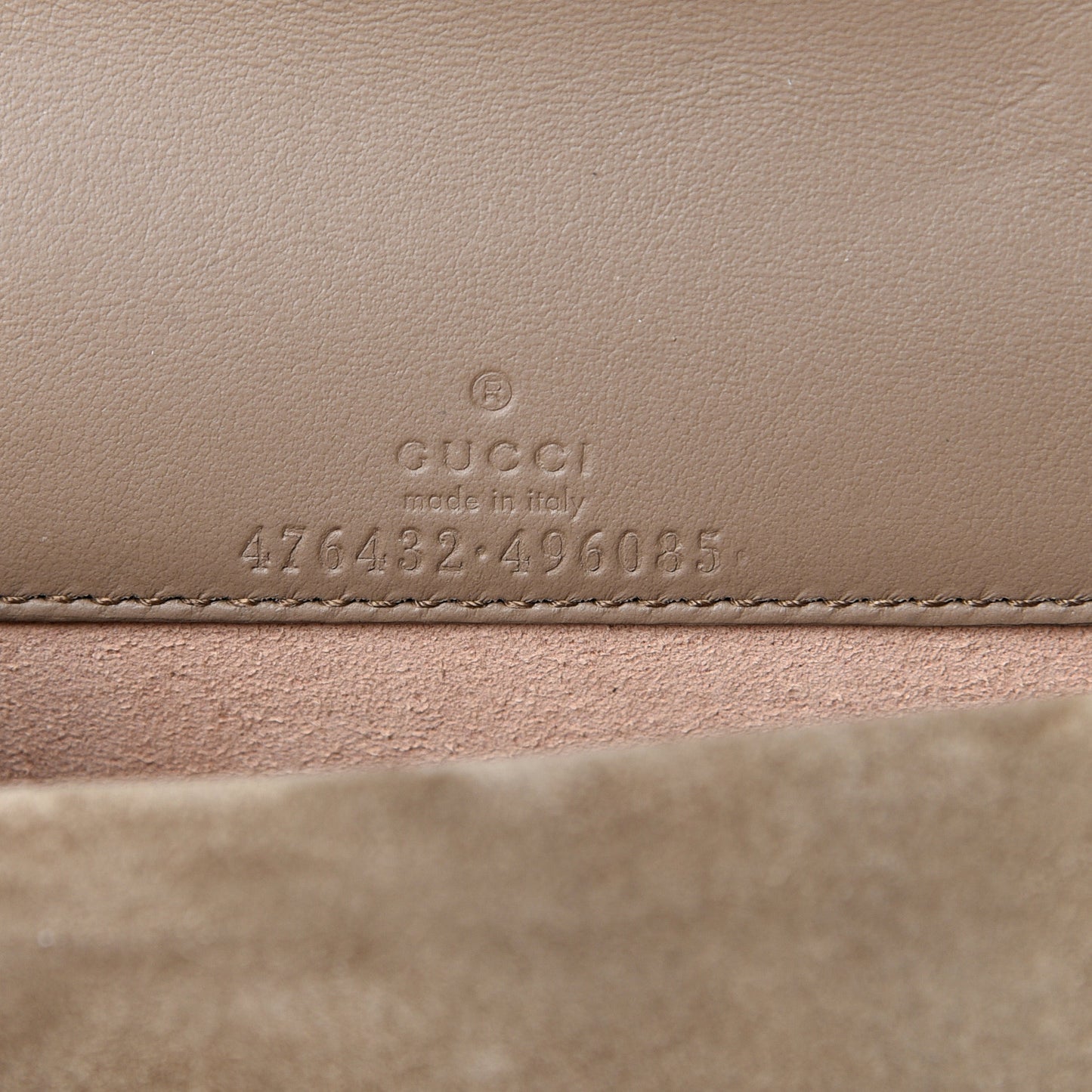 GG Supreme Monogram Super Mini Dionysus Shoulder Bag Taupe