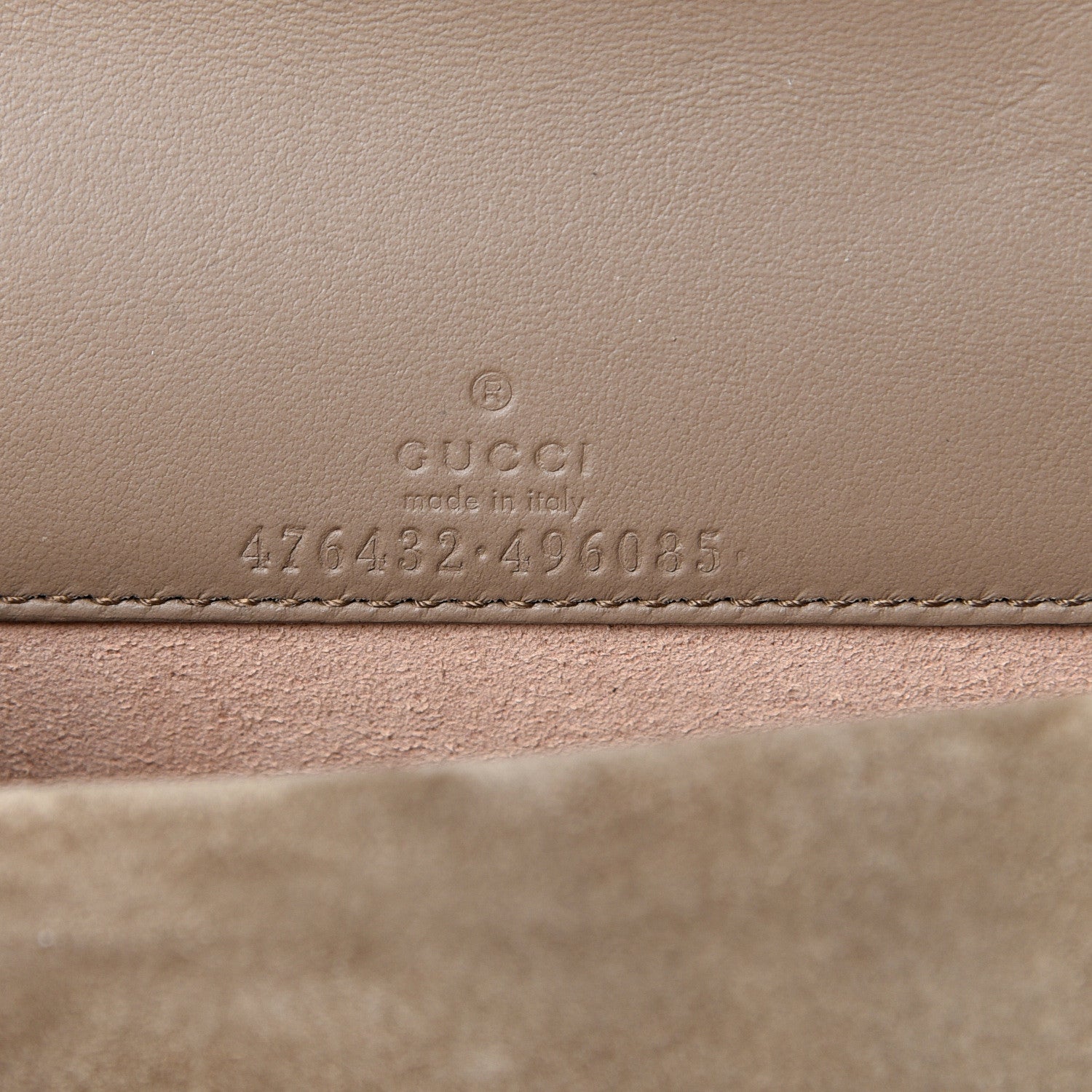 Gucci GG Supreme Monogram Super Mini Dionysus Shoulder Bag Taupe 5 of 9