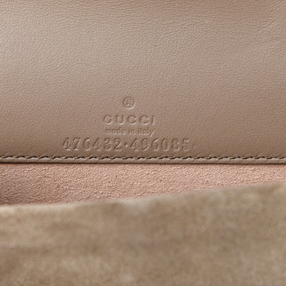 Gucci GG Supreme Monogram Super Mini Dionysus Shoulder Bag Taupe 5 of 9