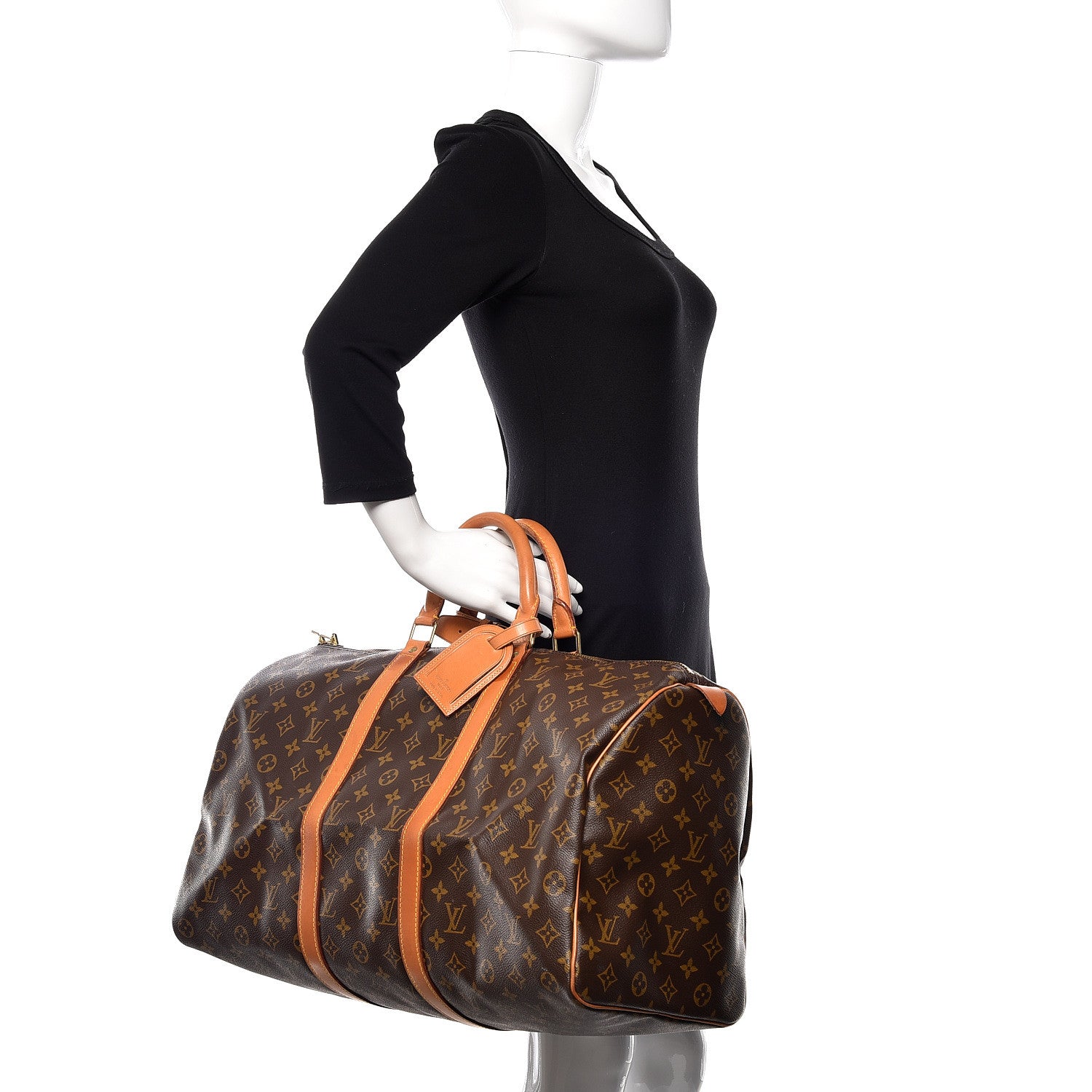 Louis Vuitton Monogram Keepall 50 2 of 9