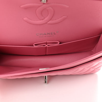 Chanel Lambskin Quilted Medium Double Flap Pink 4 of 9