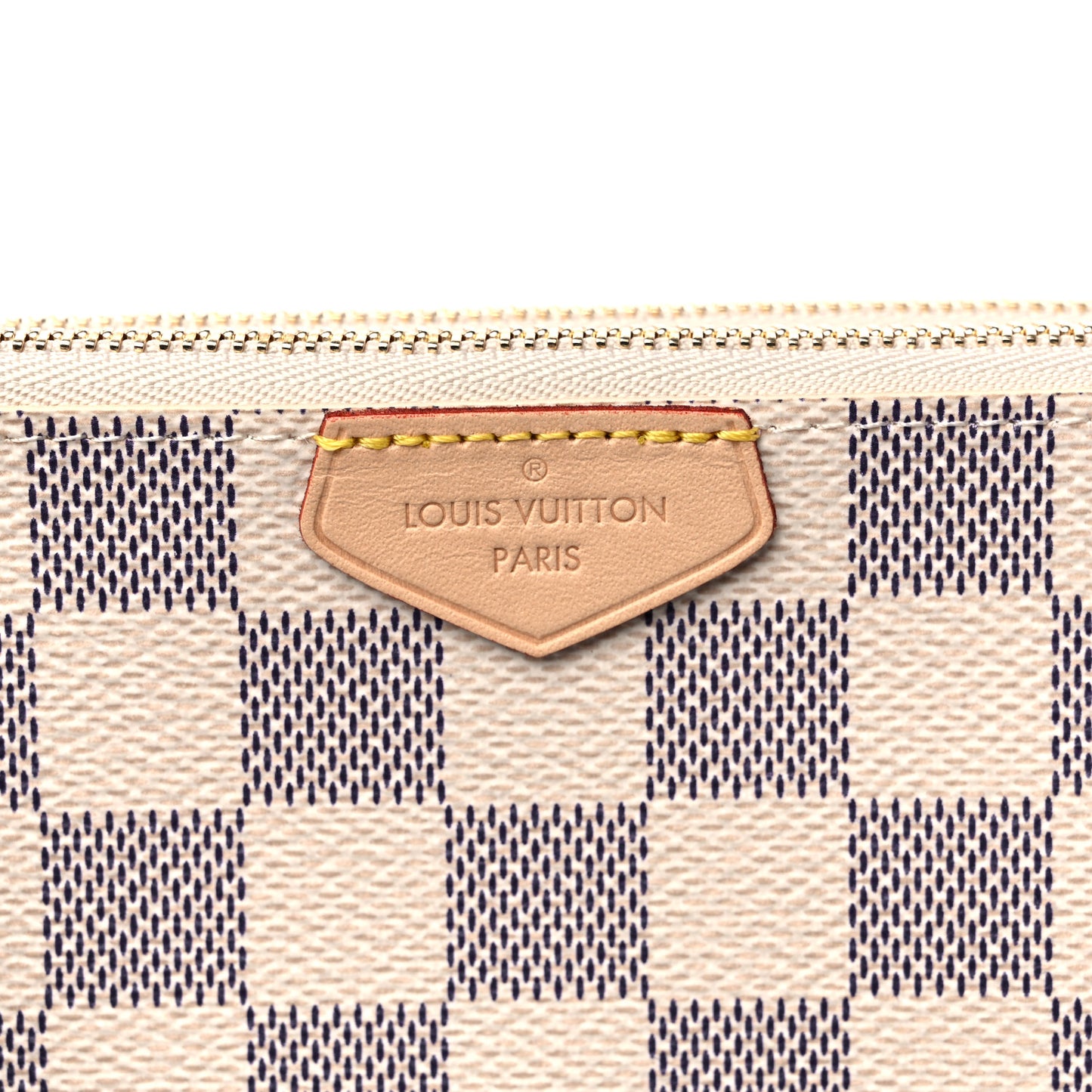 Damier Azur Double Zip Pochette