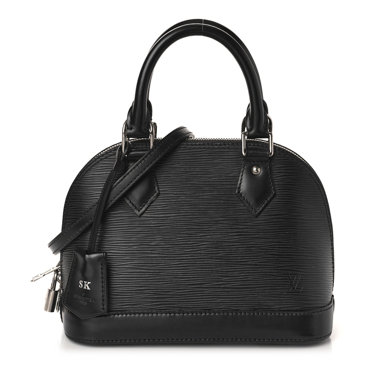 Louis Vuitton Epi Alma BB Black 1 of 9