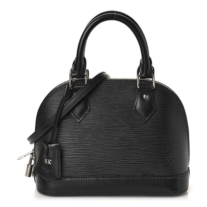 Louis Vuitton Epi Alma BB Black 1 of 9
