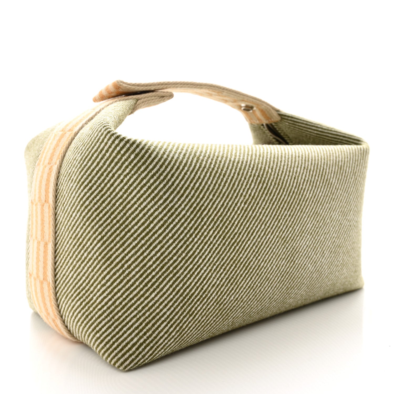 Hermes Wool Large Bride-A-Brac H Natte Pouch Vert Foret 3 of 6