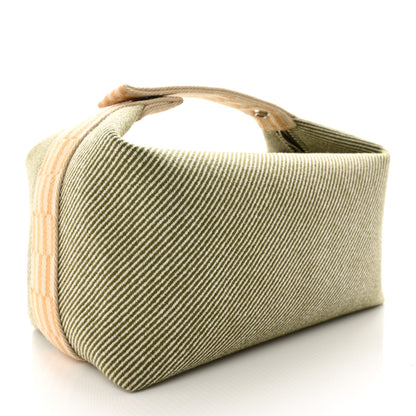 Hermes Wool Large Bride-A-Brac H Natte Pouch Vert Foret 3 of 6