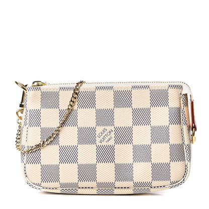 Louis Vuitton Damier Azur Mini Pochette Accessories 1 of 8