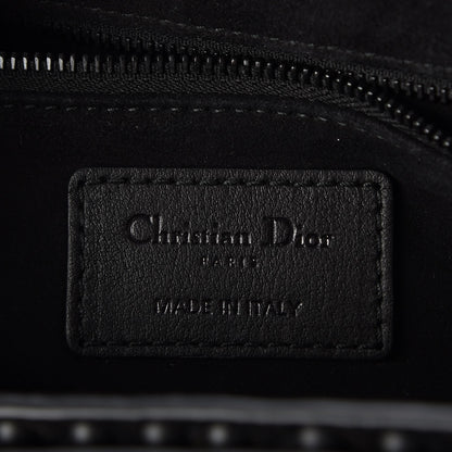 Christian Dior Calfskin Studded Dio(r)evolution Flap Bag Black 9 of 12