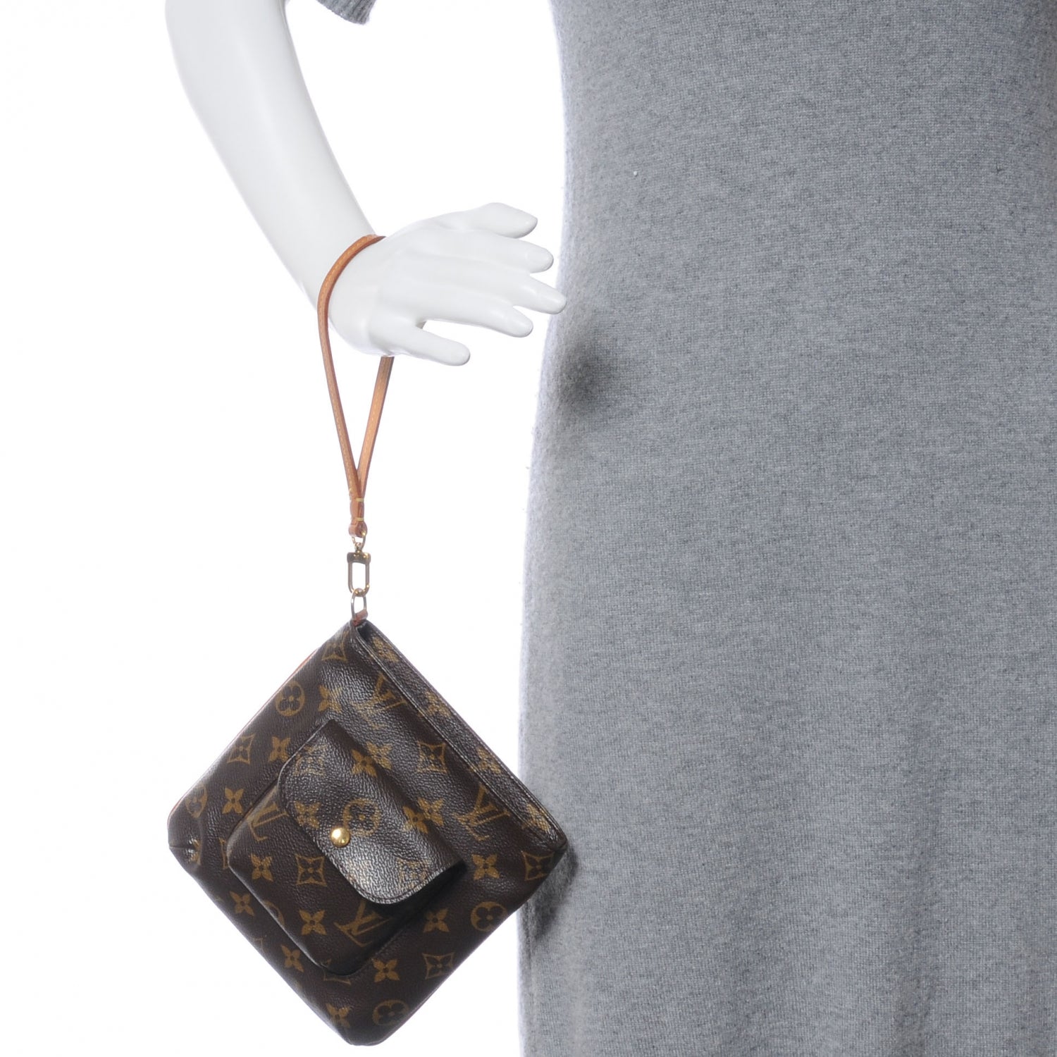 Louis Vuitton Monogram Partition Wristlet 2 of 7