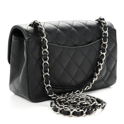 Chanel Caviar Quilted Mini Rectangular Flap Black 3 of 10