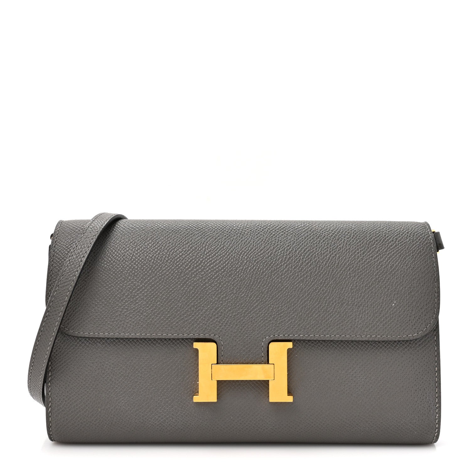 Hermes Epsom Constance Long To Go Wallet Gris Meyer 1 of 15