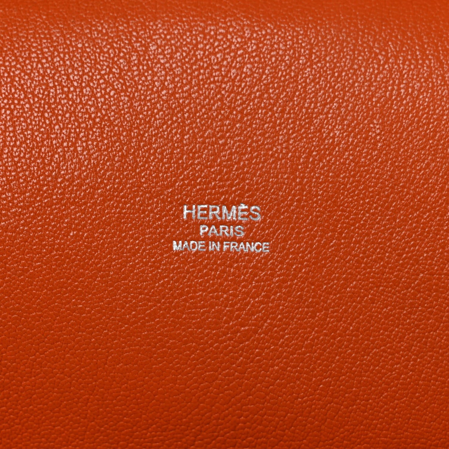 Hermes Taurillon Clemence Jypsiere 28 Orange 6 of 10
