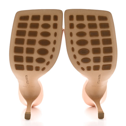 Bottega Veneta Lambskin Stretch Mule Sandals 40 Porridge 5 of 14