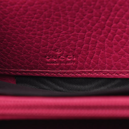 Gucci Dollar Calfskin GG Marmont Zip Around Wallet Box Pink 6 of 11