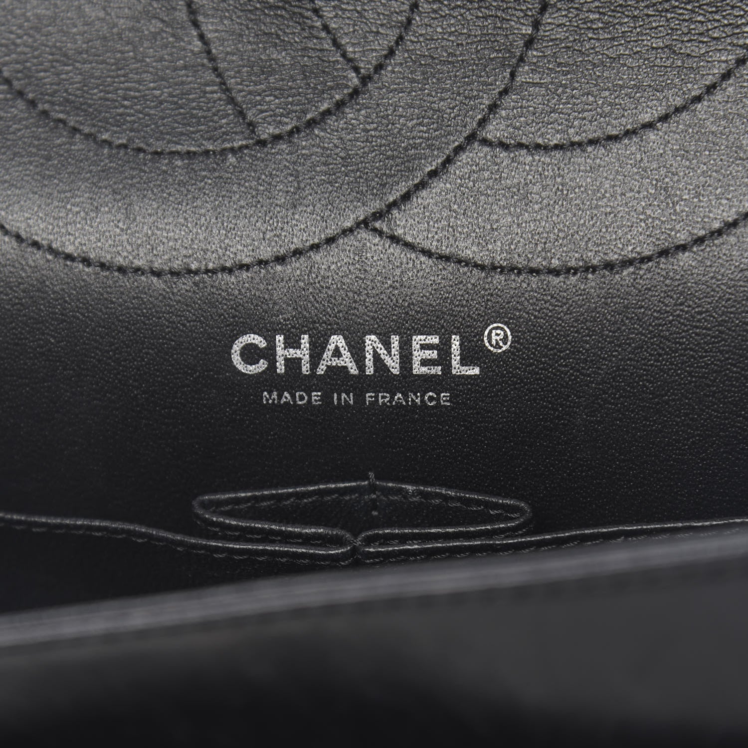 Chanel Distressed Patent Quilted 2.55 Reissue 227 Flap Black 6 of 10