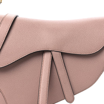 Christian Dior Grained Calfskin Saddle Bag With Strap Fard 7 of 9