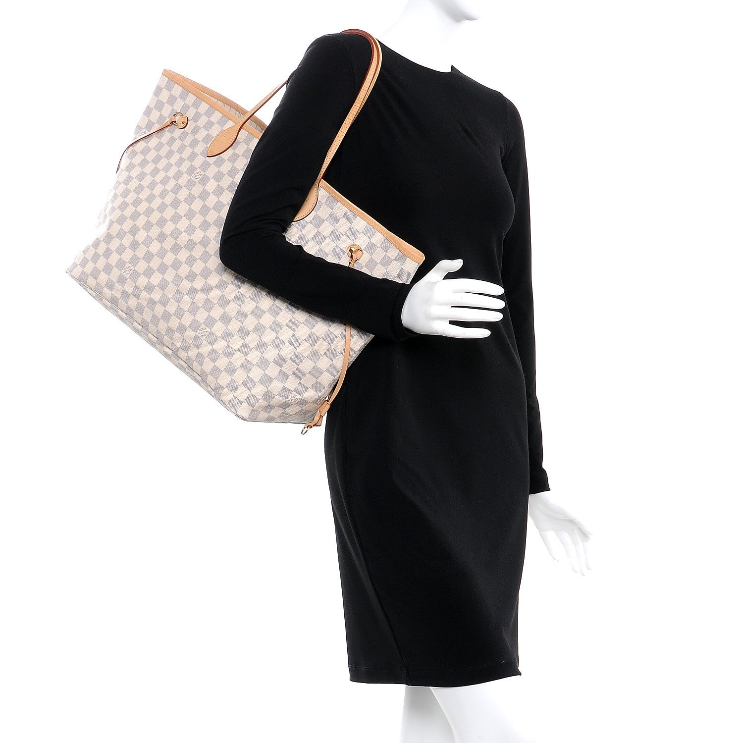 Louis Vuitton Damier Azur Neo Neverfull GM 2 of 10