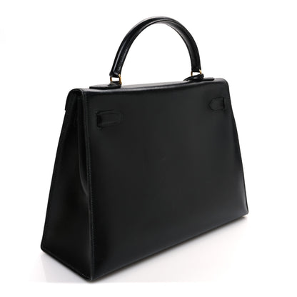 Hermes Box Kelly Sellier 32 Black 3 of 14
