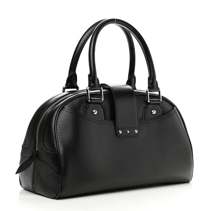 Louis Vuitton Epi Bowling Montaigne GM Black 3 of 9