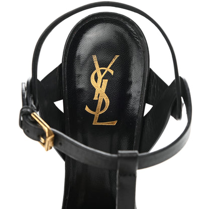 Saint Laurent Patent Tribute 105 Platform Sandals 41 Black 6 of 11