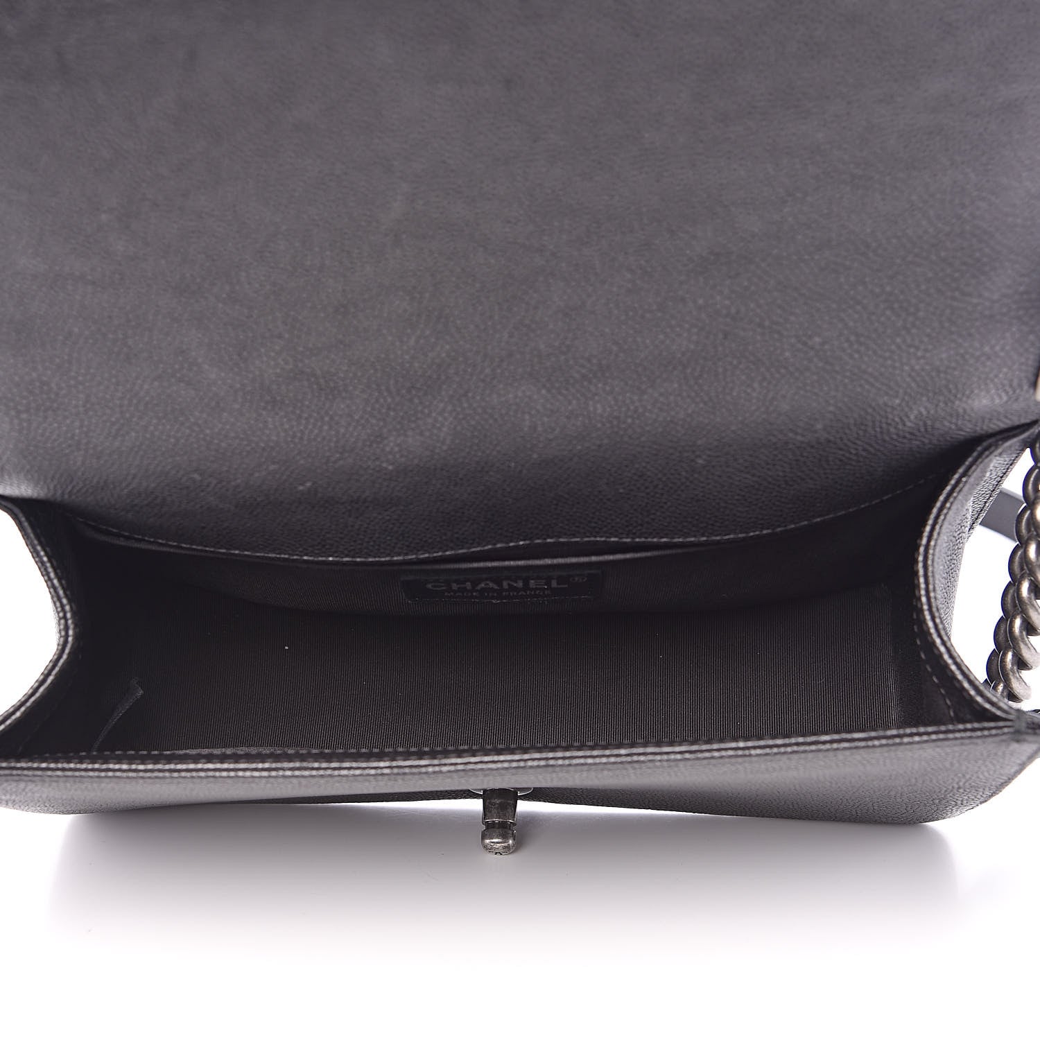 Chanel Caviar Quilted Medium Boy Flap Black 5 of 12