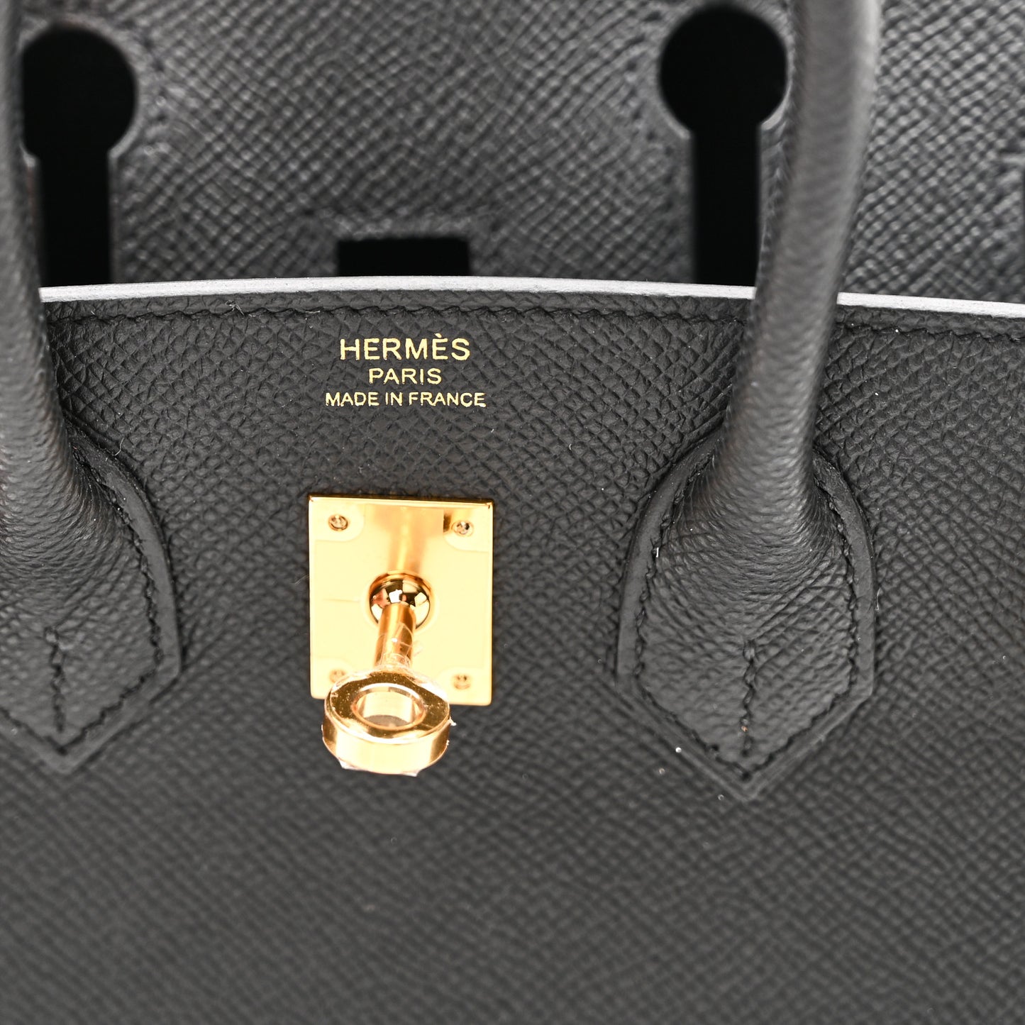 Epsom Birkin Sellier 25 Black