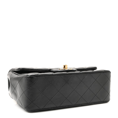 Chanel Lambskin Quilted Mini Rectangular Flap Black 4 of 11