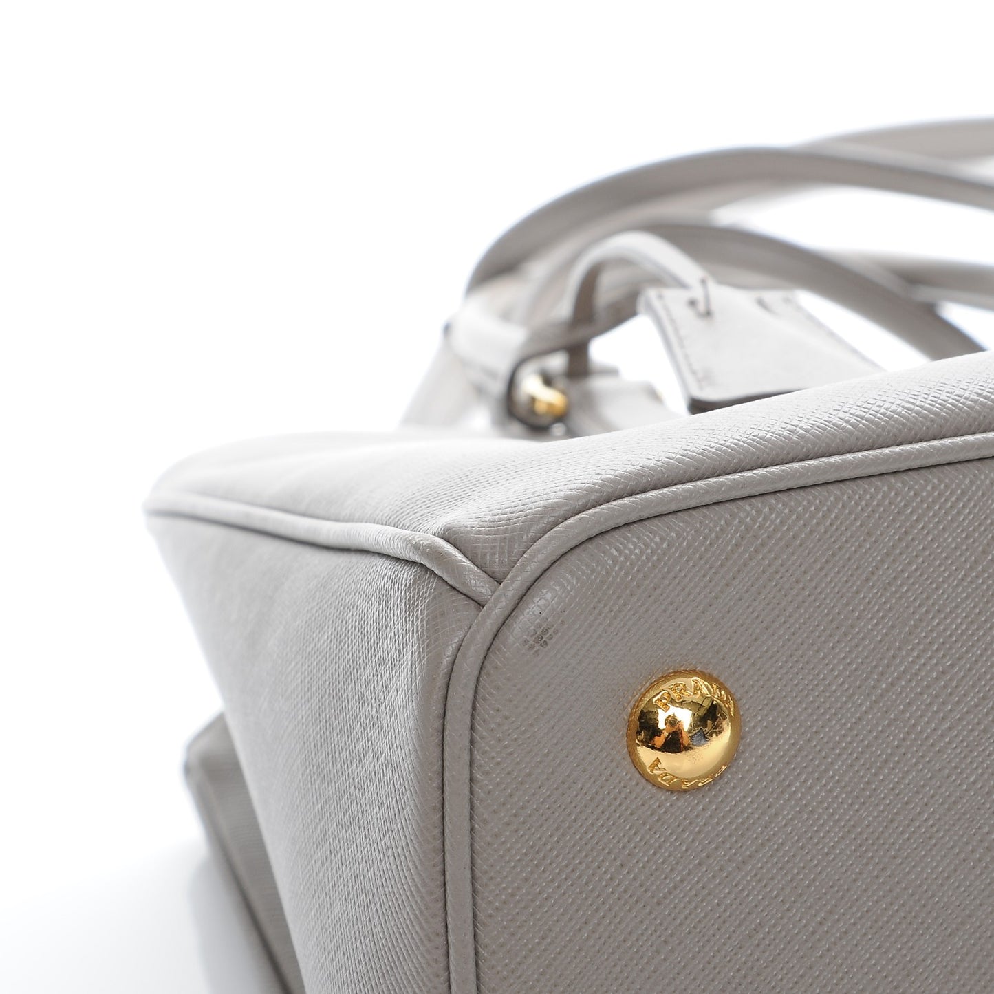 Saffiano Lux Medium Tote Argilla